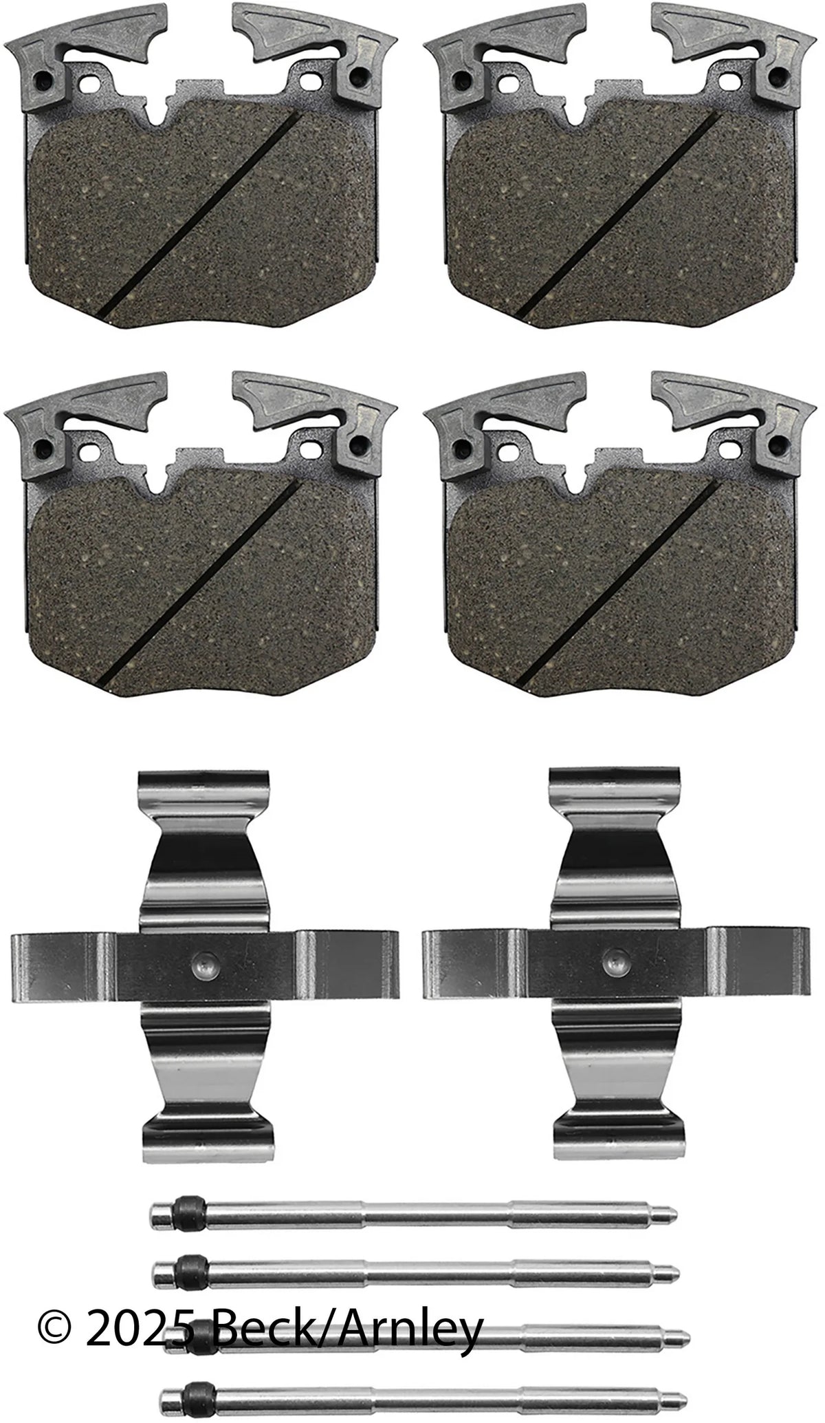Beck/Arnley 085-7133 2020-2026 Toyota GR Supra Disc Brake Pad Set
