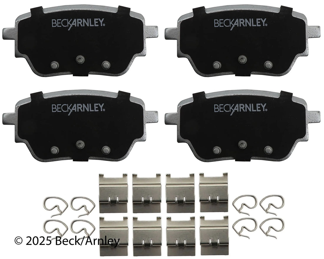 Beck/Arnley 085-7144 2020-2025 Mercedes-Benz CLA250 Disc Brake Pad Set