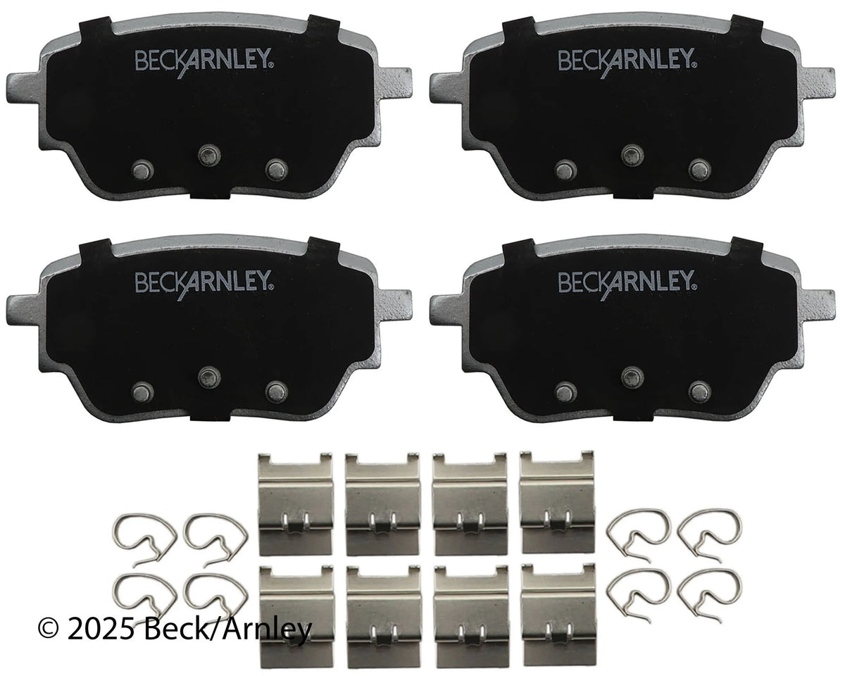 Beck/Arnley 085-7144 2020-2025 Mercedes-Benz CLA250 Disc Brake Pad Set