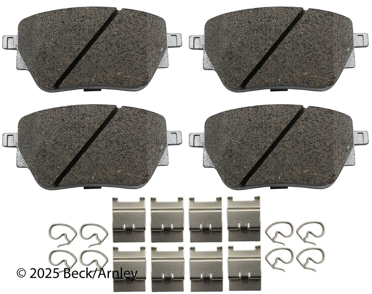 Beck/Arnley 085-7144 2020-2025 Mercedes-Benz CLA250 Disc Brake Pad Set