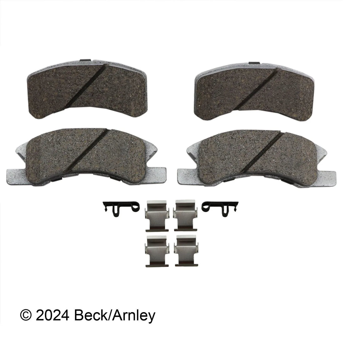 Beck/Arnley 085-7147 2017-2024 Mitsubishi Mirage G4 Disc Brake Pad Set