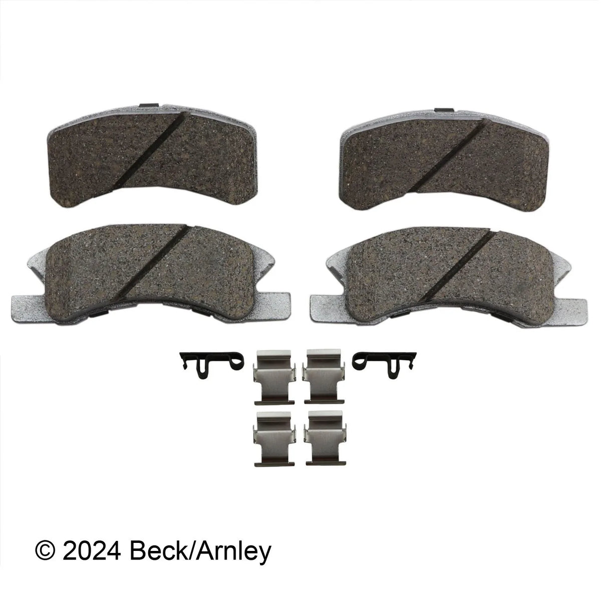 Beck/Arnley 085-7147 2017-2024 Mitsubishi Mirage G4 Disc Brake Pad Set