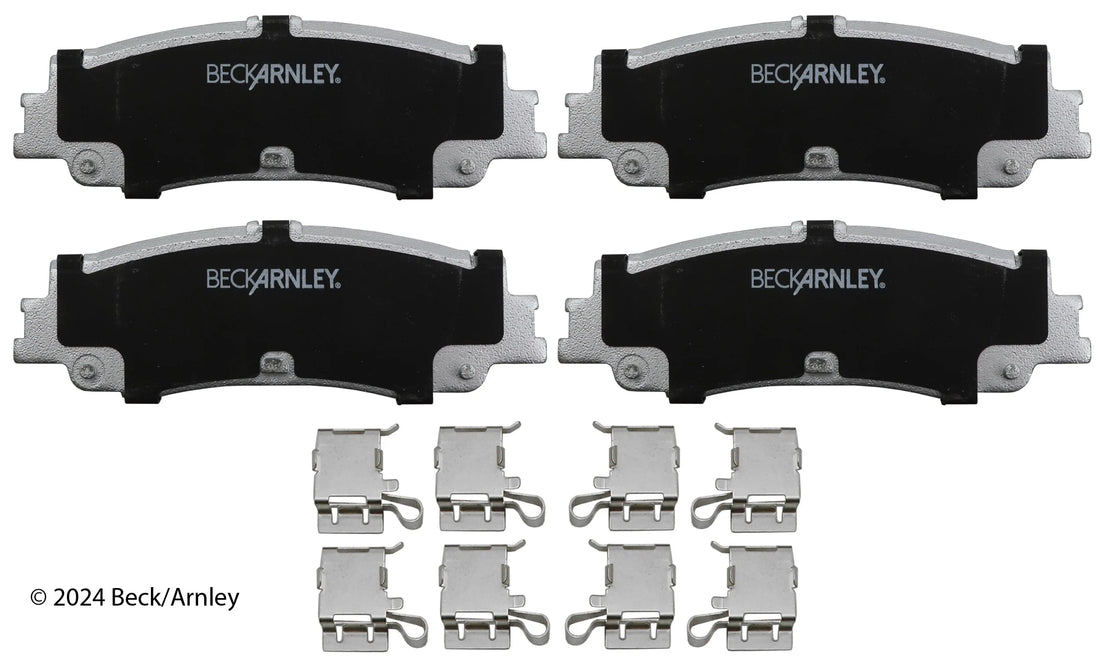 Beck/Arnley 085-7148 2024-2026 Toyota Tacoma Disc Brake Pad Set