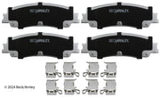Beck/Arnley 085-7148 2024-2026 Toyota Tacoma Disc Brake Pad Set