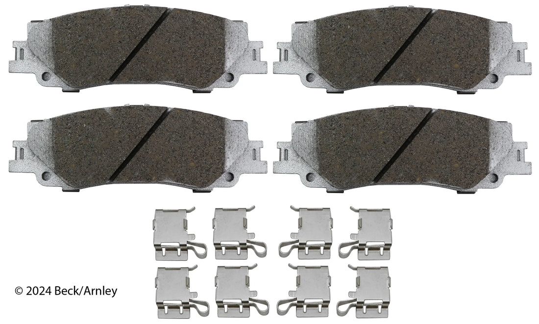 Beck/Arnley 085-7148 2024-2026 Toyota Tacoma Disc Brake Pad Set