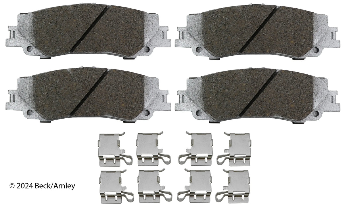 Beck/Arnley 085-7148 2024-2026 Toyota Tacoma Disc Brake Pad Set