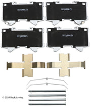 Beck/Arnley 085-7149 2024-2026 Toyota Tacoma Disc Brake Pad Set