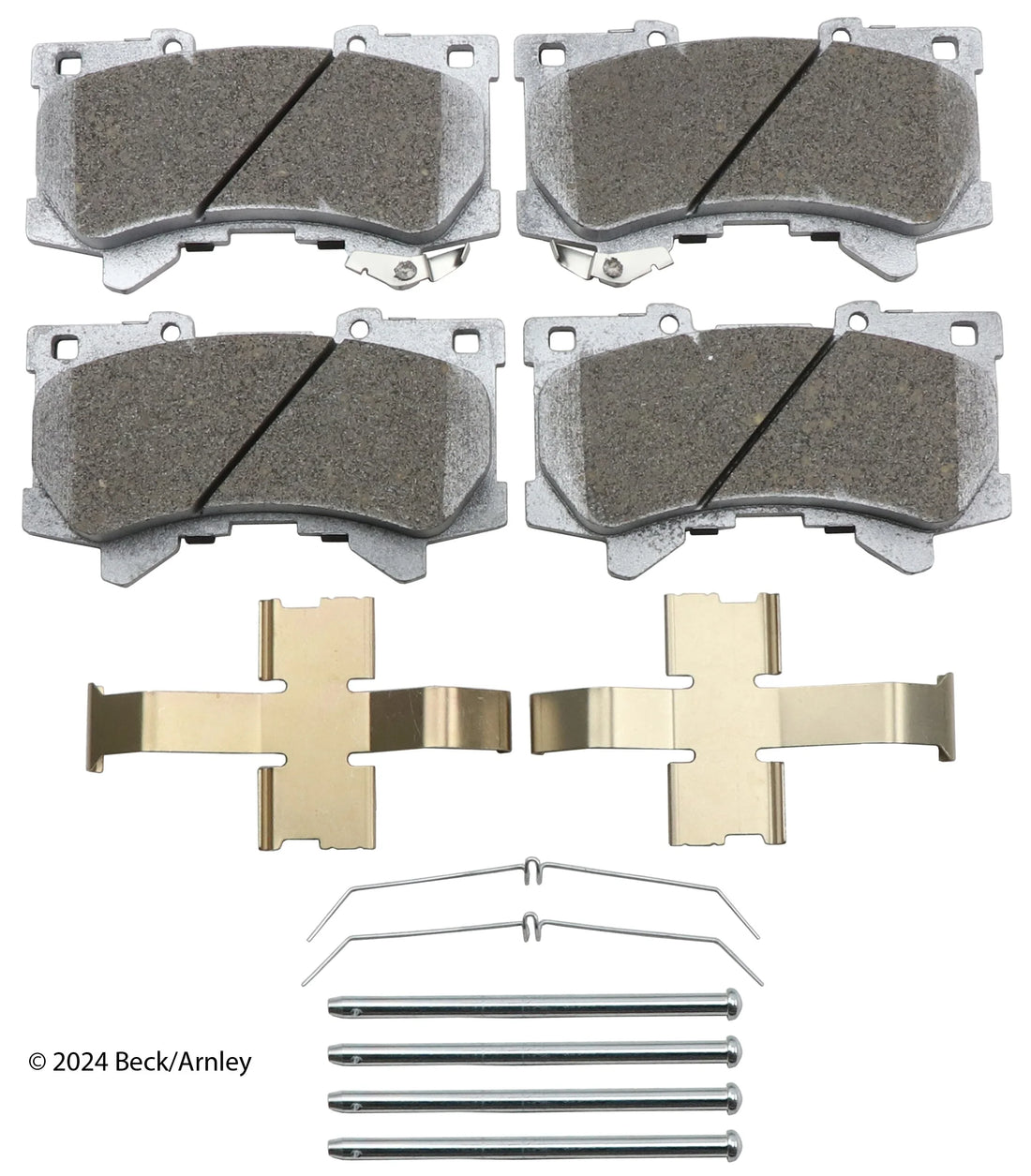 Beck/Arnley 085-7149 2024-2026 Toyota Tacoma Disc Brake Pad Set