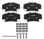 Beck/Arnley 085-7160 2020-2026 Mercedes-Benz CLA250 Disc Brake Pad Set