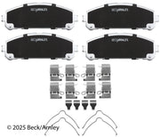 Beck/Arnley 085-7161 2024-2026 Lexus TX350 Disc Brake Pad Set