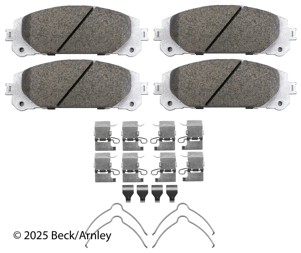 Beck/Arnley 085-7161 2024-2026 Lexus TX350 Disc Brake Pad Set