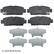 Beck/Arnley 089-1534 1998-2002 Chevrolet Prizm Disc Brake Pad Set