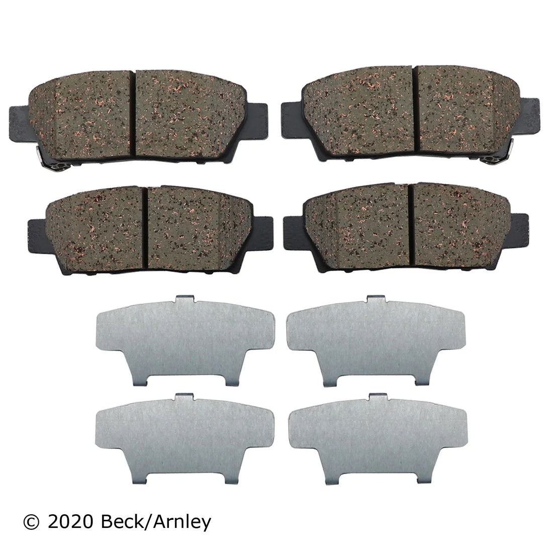 Beck/Arnley 089-1534 1998-2002 Chevrolet Prizm Disc Brake Pad Set