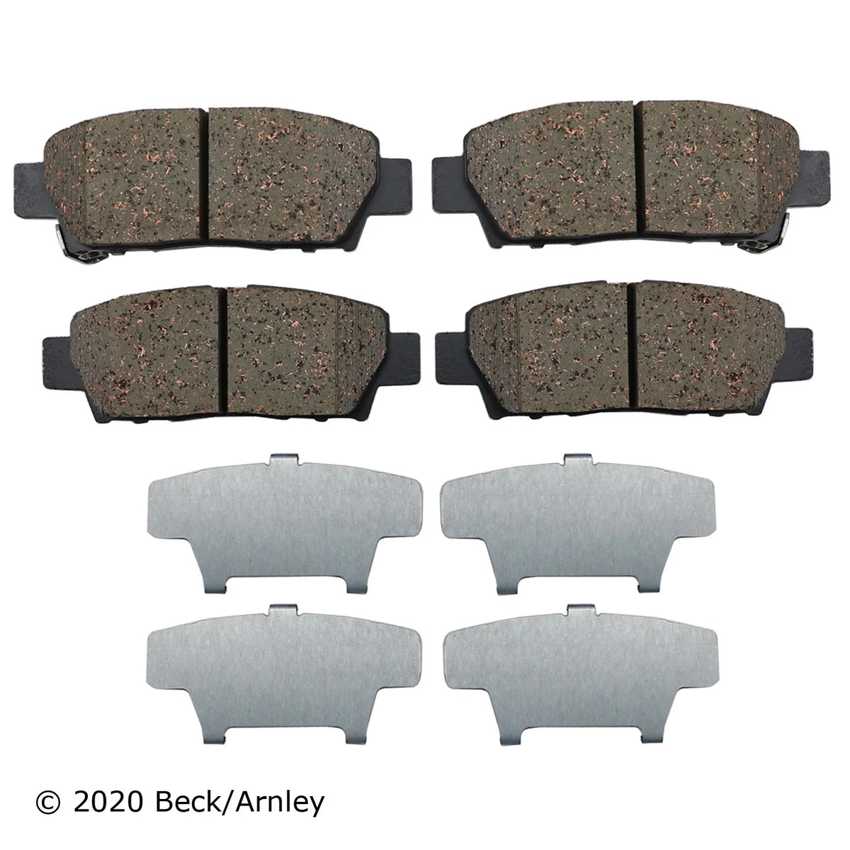 Beck/Arnley 089-1534 1998-2002 Chevrolet Prizm Disc Brake Pad Set