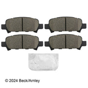 Beck/Arnley 089-1573 2003-2006 Subaru Baja Disc Brake Pad Set