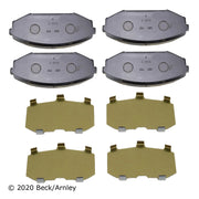 Beck/Arnley 089-1605 1999-2004 Honda Odyssey Disc Brake Pad Set
