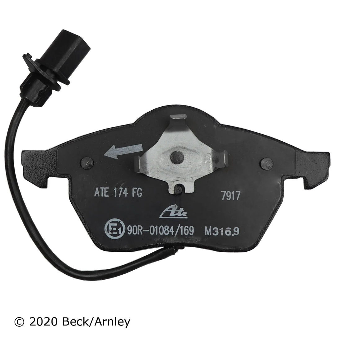 Beck/Arnley 089-1608 2006-2009 Saab 9-5 Disc Brake Pad Set