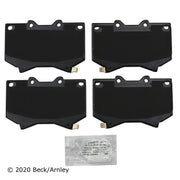 Beck/Arnley 089-1618 2001-2004 Toyota Sequoia Disc Brake Pad Set