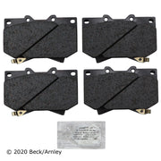 Beck/Arnley 089-1618 2001-2004 Toyota Sequoia Disc Brake Pad Set