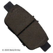 Beck/Arnley 089-1723 2006-2014 Honda Ridgeline Disc Brake Pad Set