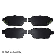 Beck/Arnley 089-1723 2006-2014 Honda Ridgeline Disc Brake Pad Set