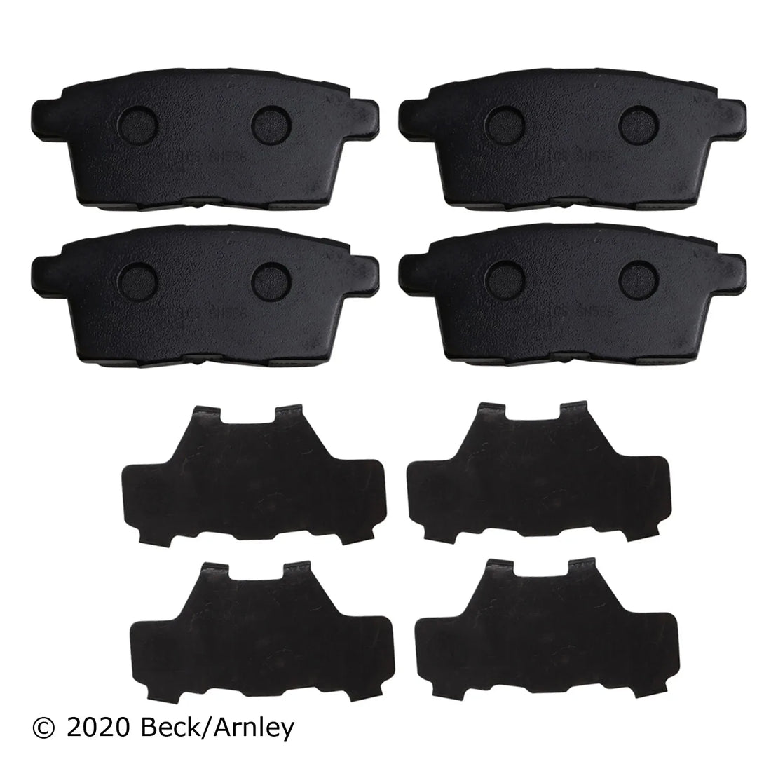 Beck/Arnley 089-1749 2007-2015 Mazda CX-9 Disc Brake Pad Set