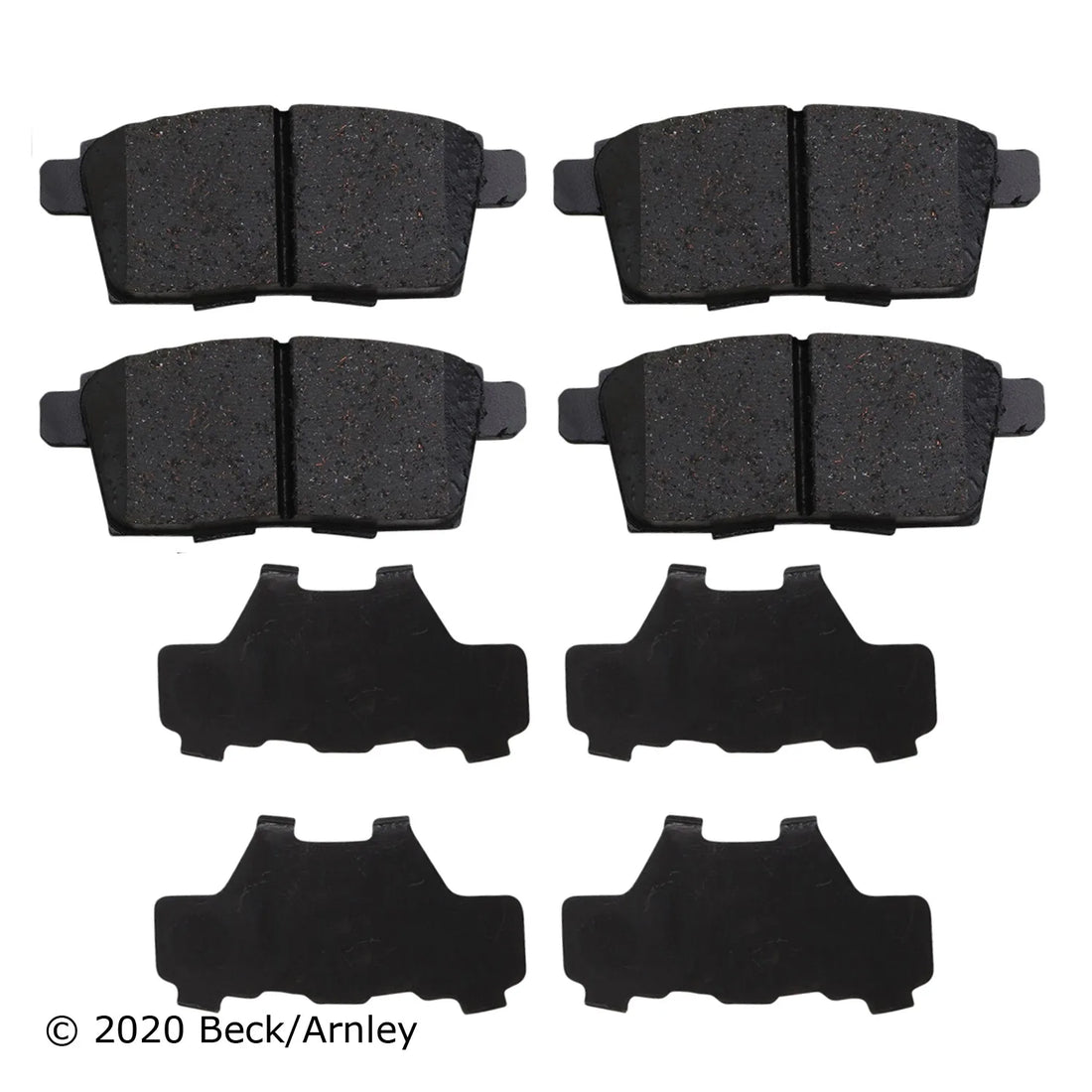 Beck/Arnley 089-1749 2007-2015 Mazda CX-9 Disc Brake Pad Set