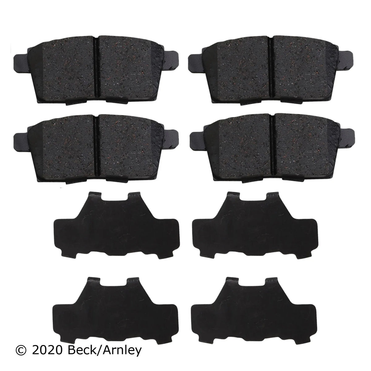 Beck/Arnley 089-1749 2007-2015 Mazda CX-9 Disc Brake Pad Set