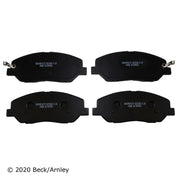 Beck/Arnley 089-1789 2007-2016 Hyundai Santa Fe Disc Brake Pad Set