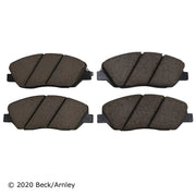 Beck/Arnley 089-1789 2007-2016 Hyundai Santa Fe Disc Brake Pad Set