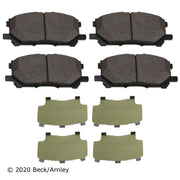 Beck/Arnley 089-1805 2007-2009 Lexus RX350 Disc Brake Pad Set