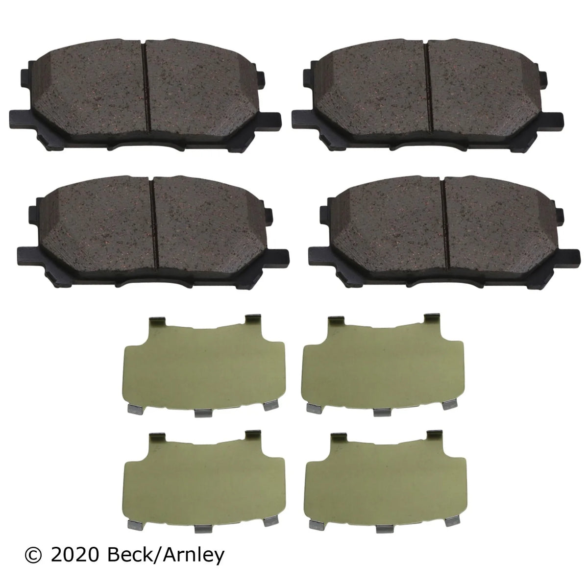 Beck/Arnley 089-1805 2007-2009 Lexus RX350 Disc Brake Pad Set