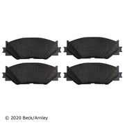 Beck/Arnley 089-1806 2006-2015 Lexus IS250 Disc Brake Pad Set
