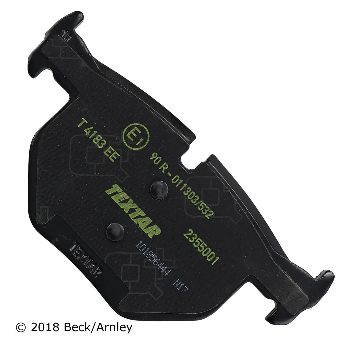 Beck/Arnley 089-1821 2007-2009 BMW 335i Disc Brake Pad Set