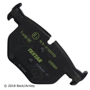 Beck/Arnley 089-1821 2007-2009 BMW 335i Disc Brake Pad Set