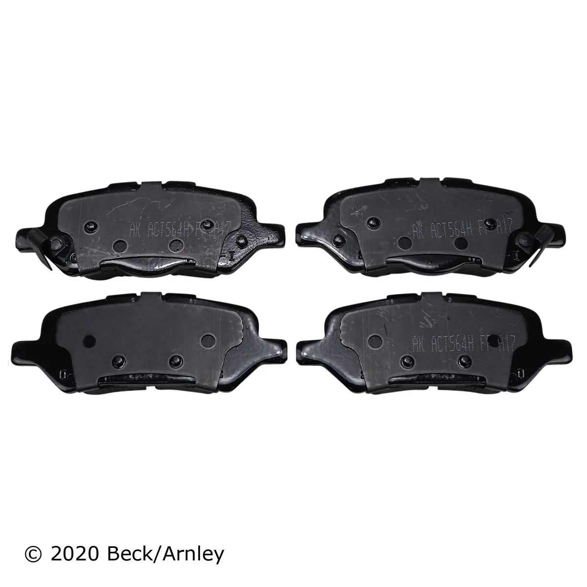 Beck/Arnley 089-1894 2009-2016 Toyota Venza Disc Brake Pad Set