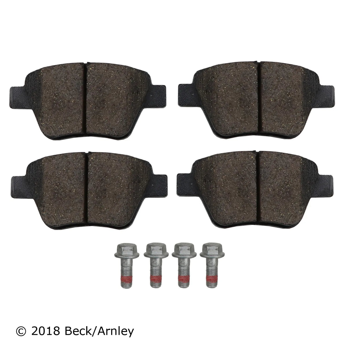 Beck/Arnley 089-1940 2011-2016 Volkswagen Eos Disc Brake Pad Set