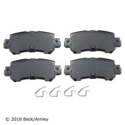 Beck/Arnley 089-1964 2016-2018 Mazda CX-3 Disc Brake Pad Set