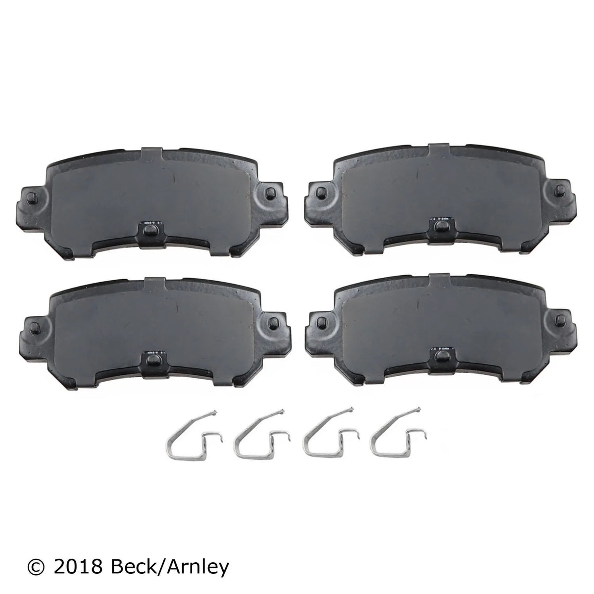 Beck/Arnley 089-1964 2016-2018 Mazda CX-3 Disc Brake Pad Set