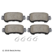 Beck/Arnley 089-1964 2016-2018 Mazda CX-3 Disc Brake Pad Set