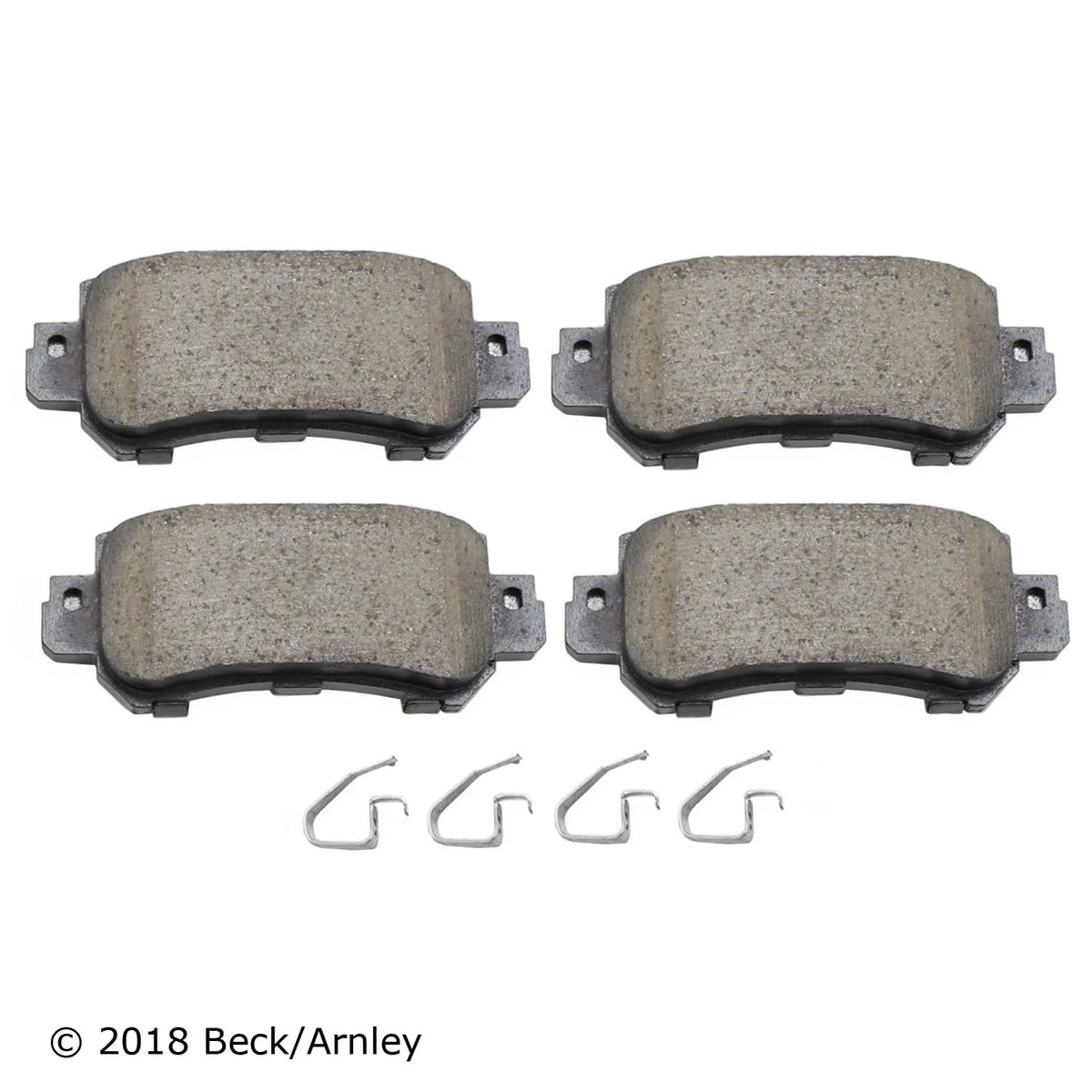 Beck/Arnley 089-1964 2016-2018 Mazda CX-3 Disc Brake Pad Set