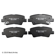 Beck/Arnley 089-2052 2017-2022 Kia Sportage Disc Brake Pad Set