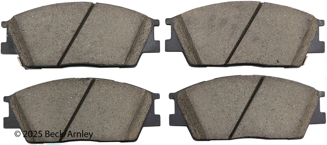 Beck/Arnley 089-2127 2020-2026 Hyundai Venue Disc Brake Pad Set