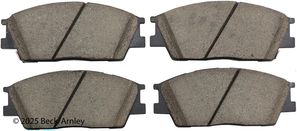 Beck/Arnley 089-2127 2020-2026 Hyundai Venue Disc Brake Pad Set