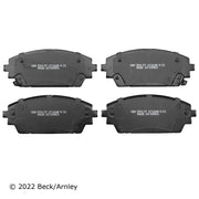 Beck/Arnley 089-2130 2019-2026 Mazda 3 Disc Brake Pad Set
