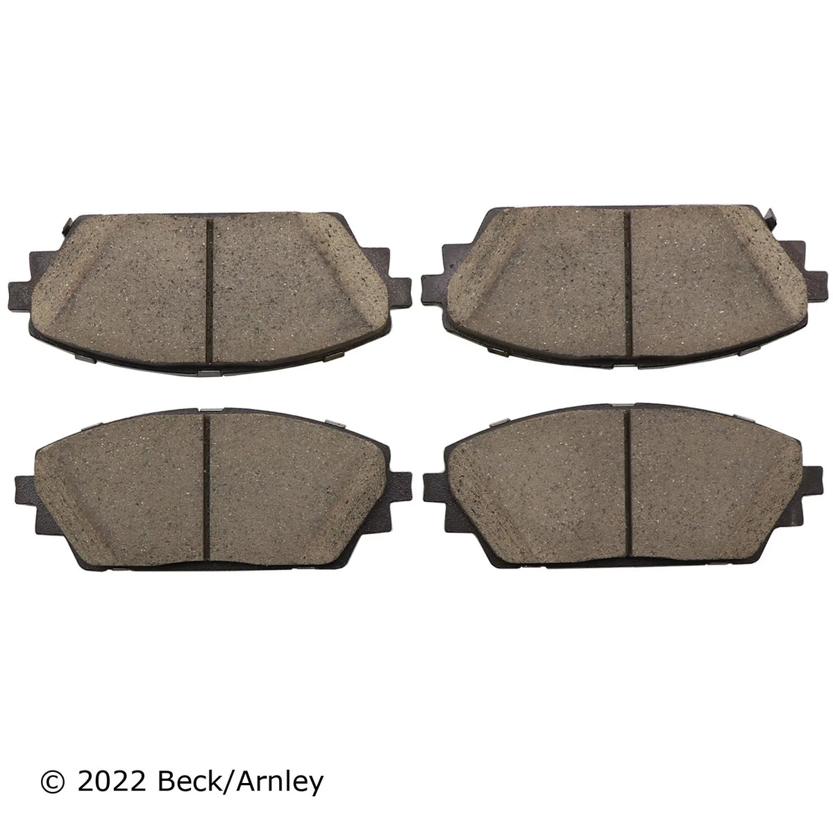 Beck/Arnley 089-2130 2019-2026 Mazda 3 Disc Brake Pad Set