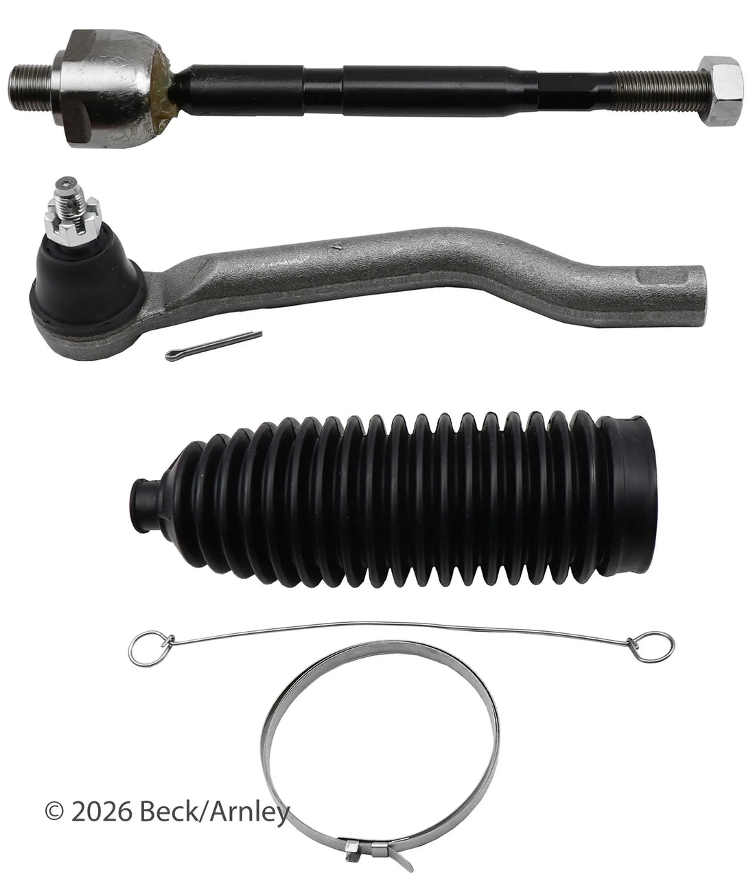 Beck/Arnley 101-8865 2017-2023 Nissan Qashqai Steering Tie Rod Assembly