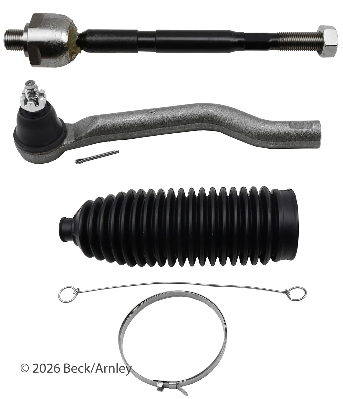 Beck/Arnley 101-8865 2017-2023 Nissan Qashqai Steering Tie Rod Assembly
