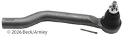 Beck/Arnley 101-8866 2017-2023 Nissan Qashqai Steering Tie Rod Assembly