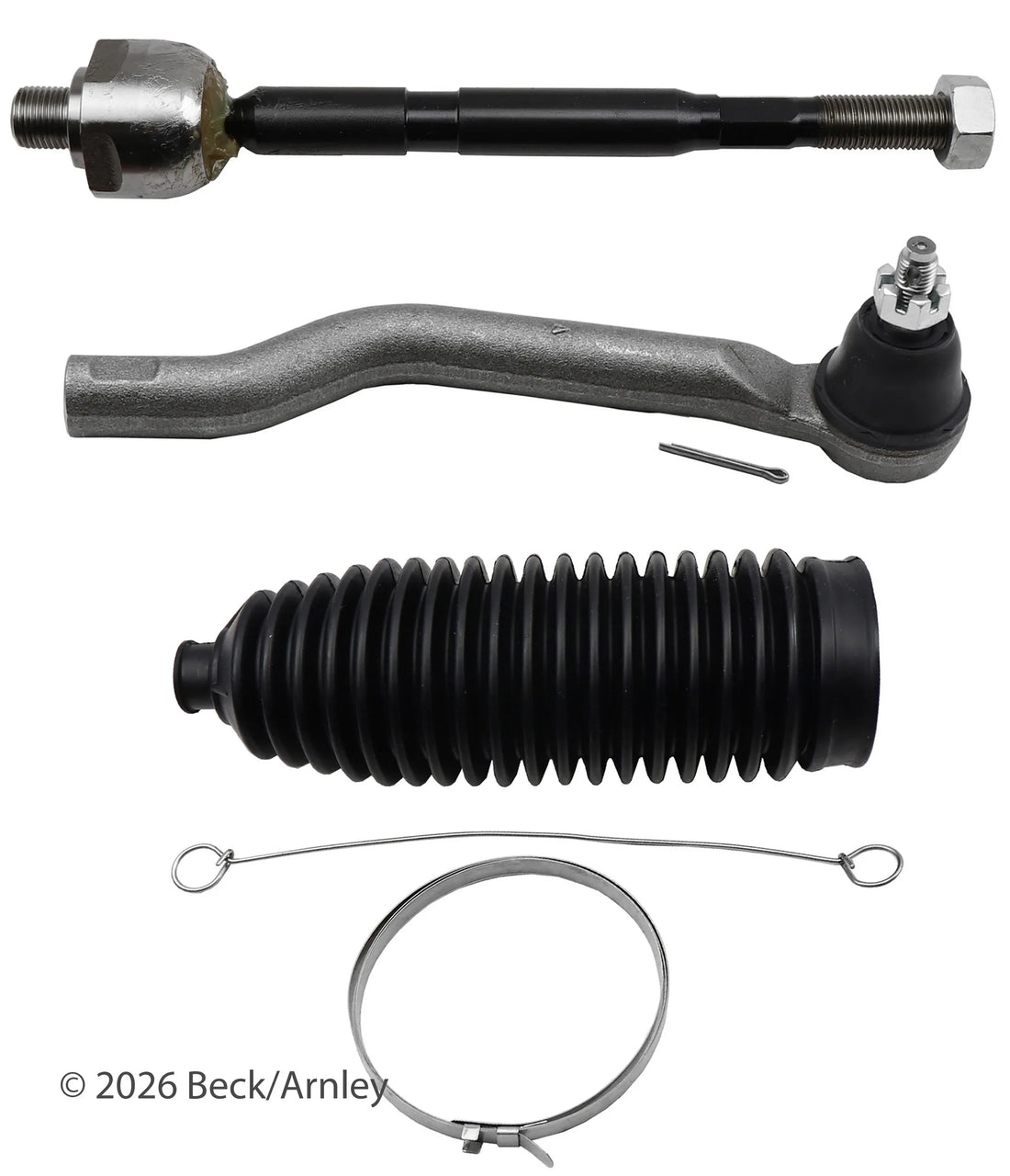 Beck/Arnley 101-8866 2017-2023 Nissan Qashqai Steering Tie Rod Assembly